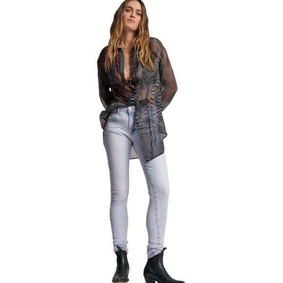 One Teaspoon x REVOLVE Freebirds Ii High Waist Stretch Skinny Denim Jeans - 28